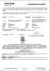 Chiny Shenzhen Herculesi Technology Co., Ltd. Certyfikaty