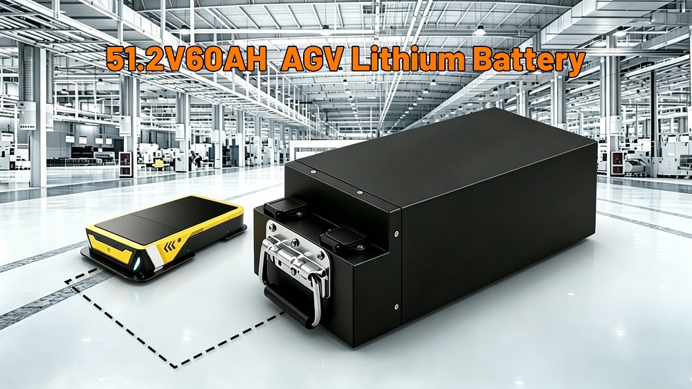 najnowsza sprawa firmy na temat Singapur AGV Litium Battery 51.2V60AH Projekt Case