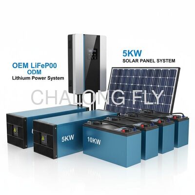 5KW Lifepo4 Lithium Battery Solar Battery Pack for Grid Tied Energy Storage System