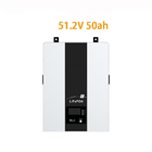 48V 50AH Home Backup Battery Pack Wall Mounted Solar Power Storage System