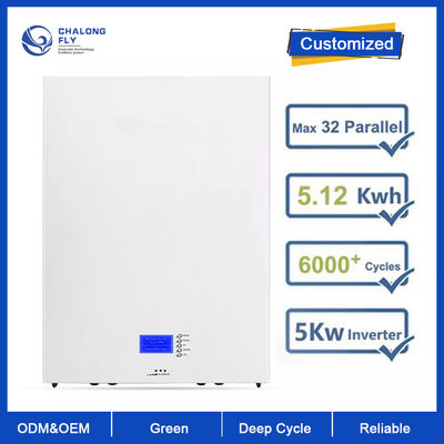 LiFePo4 bateria litowa 48V 100AH ​​200AH bateria litowo-żelazowo-fosforanowa OEM ODM Home Backup System magazynowania energii słonecznej