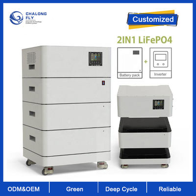 Bateria litowa LiFePo4 wszystko w 1 stojak typu plug and play pojemnik do przechowywania energii OEM ODM 10KW 15KW 20KW 48V bateria LiFePO4
