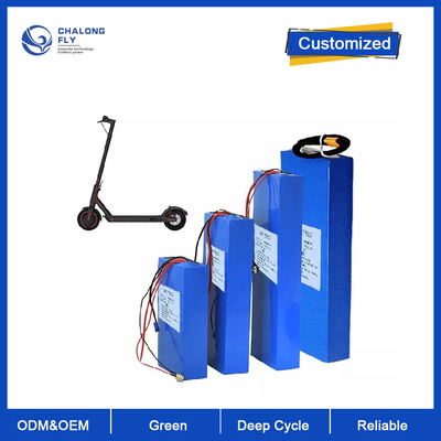 Niestandardowy akumulator Lifepo4 Bateria litowa 36V 48V 72V OEM ODM 18650 Akumulator do skuterów elektrycznych