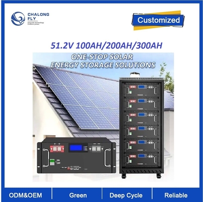 Indywidualny domowy przemysłowy system energetyczny ESS Montowany w stojaku LiFePO4 Akumulator litowo-jonowy 48v 100ah 3,2V ESS