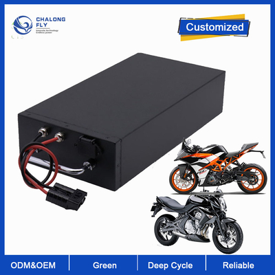LiFePO4 Litium Battery 60V 72V 30AH 40AH 60AH 80AH 120AH OEM ODM Litium Battery Packs For E-Bike/Motorcycle/Wheelchair