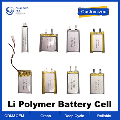 OEM ODM LiFePO4 bateria litowa Zabawki Litowa bateria polimerowa 103450 Li Ion Prismatyczna bateria baterie litowe