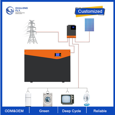 OEM ODM lifepo4 bateria litowa Solar akumulator litowo-jonowy 48V 100Ah 200Ah akumulator do motocykla elektrycznego
