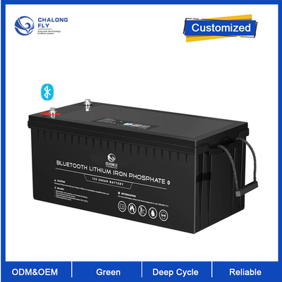 OEM ODM LiFePO4 bateria litowa 12V 200Ah Bateria litowa