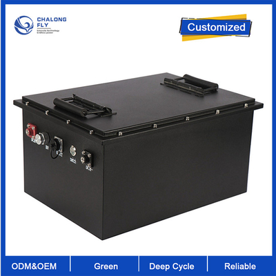 OEM ODM LiFePO4 bateria litowa Metal Shell Bateria litowa przemysłowa 14S 60V 50AH EV