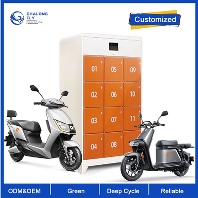 OEM ODM LiFePO4 Lithium Ebike Skuter Stacja wymiany baterii Szafka Szybkie ładowanie Dostosowana bateria