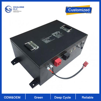 Bateria litowa LiFePo4 48V 150AH 200AH 300AH 500AH 72V akumulator litowo-jonowy niestandardowy akumulator do wózka golfowego