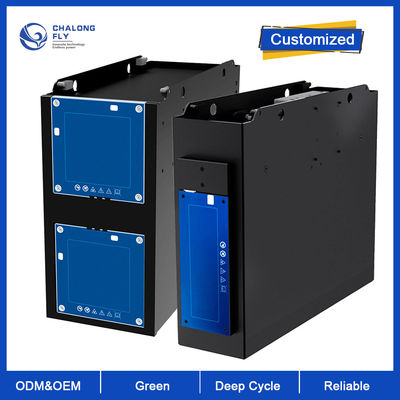 Bateria litowa LiFePO4 OEM ODM akumulator litowo-jonowy AGV 24 V 36 V 48 V 80AH 150AH 200AH pojazd elektryczny