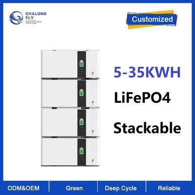 LiFePO4 do układania w stos 10kwh akumulator litowo-jonowy 48v 200Ah 10KWH 15KWH 20KWH do systemu magazynowania energii słonecznej 6000 cykli