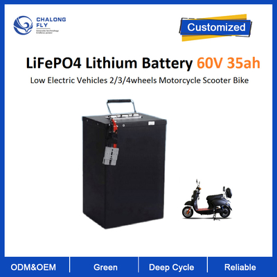 Lifepo4 Bateria litowa 60V 35ah Niskie pojazdy elektryczne 2 3 4 koła Motocykl skuter 20ah 40ah