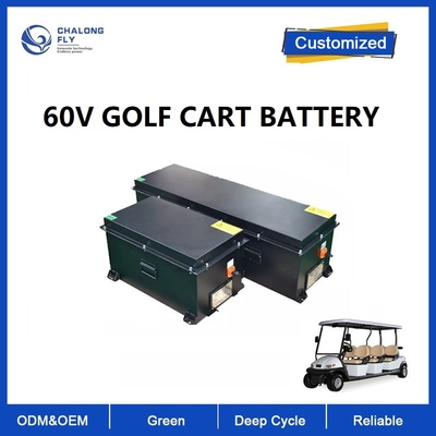 CLF OEM ODM 48V 60V 72V 80Ah 100Ah Custom Golf Cart NCM LiFePO4 Lithium Battery Packs z stabilnym BMS CAN IP65