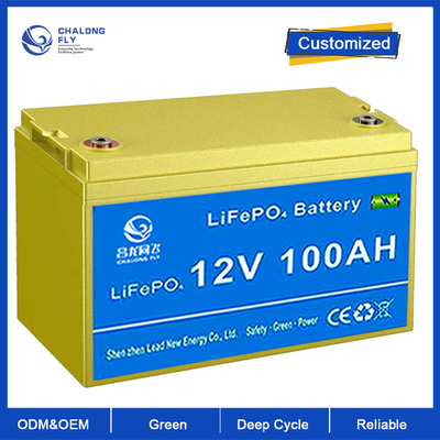 Akumulator litowy LiFePO4 12,8V 100AH 200AH napięcie 12,8V Czas trwania 3500 razy