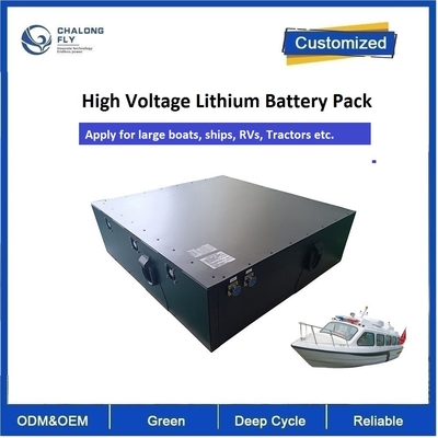 LiFePO4 Elektryczny statek statek ciągnik akumulator litowy zestawy baterii Litowy jon LFP PRISMATYCZNY IP67 320V 80AH 100AH 200AH