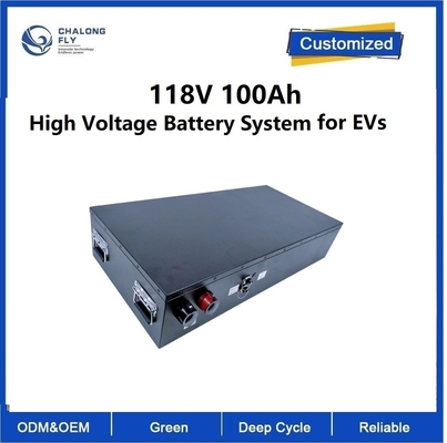 118V 100Ah akumulator wysokonapięciowy akumulator Lifepo4 z BMS lifepo4 bateria litowa akumulator do motocykla elektrycznego