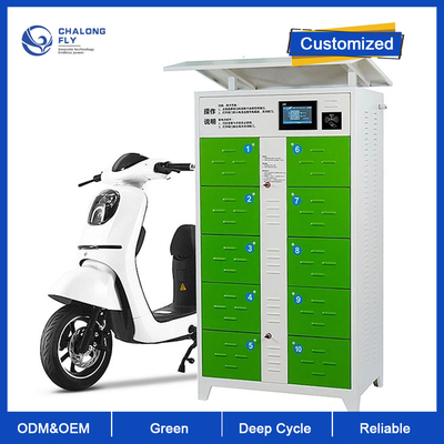 LiFePO4 Litowa bateria Motocykle Wymiana baterii Stacja wymiany energii Rozwiązanie na zewnątrz