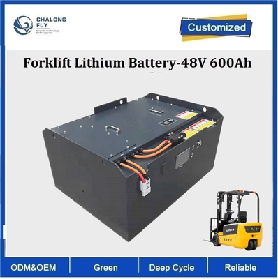 CLF 48V600Ah LiFePO4 Litium Battery Packs Litium Iron Phosphate Battery For Toyota Heli Forklift AGV Robot Scooter