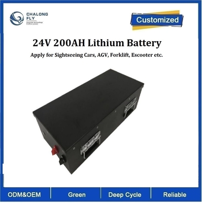 CLF OEM Power Lithium Iron LiFePO4 200Ah 24V Lithium Battery Packs For Sightseeing Cars AGV Wynosy widłowe Skuter EV Samochód
