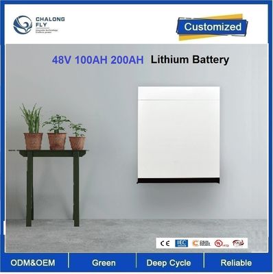 CLF Powerwall Lithium Ion Lithium Battery Packs 5KWH 10KWH 48v 200ah Lifepo4 LFP Dom Bateria do przechowywania energii słonecznej
