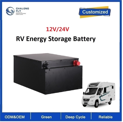 CLF Litium Iron Phosphate Powtórnie ładowalny LiFePO4 Bateria 100Ah 200Ah 300Ah 400Ah 12V 24V Do RV Camper Boat