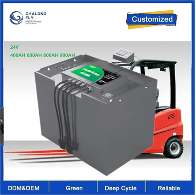 CLF OEM 24V600Ah LiFePO4 Litium Iron Phosphate Battery For Toyota Heli Forklift AGV Robot Scooter