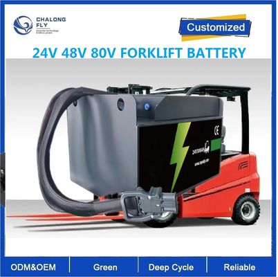 CLF 24V 48V 300Ah 400Ah OEM ODM LiFePO4 Lithium Iron Phosphate Battery Power Pack dla wózka widłowego AGV Robot Golf Cart