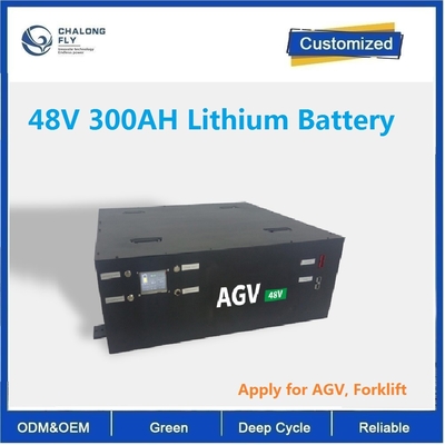 CLF OEM ODM Elektryczny wózek widłowy AGV RGV RGV Power Car Lifepo4 Lithium Battery Packs OEM 24V 48V 100Ah 200Ah 300Ah 50Ah