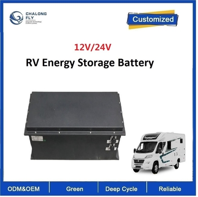 CLF OEM ODM Niestandardowy 24V RV Camping Boat Statek Litowe baterie LiFePO4 Energia słoneczna 12V 24V 48V 400/600/800Ah