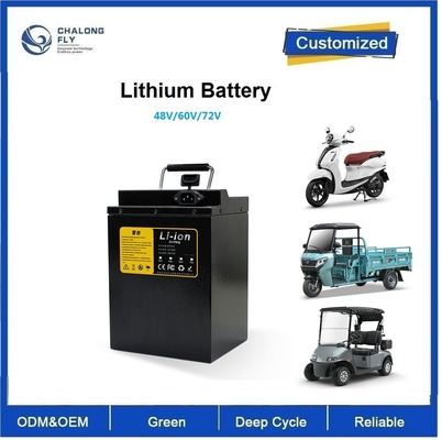 CLF OEM ODM 48V 60V 72V Litium Ion Battery Packs LiFePO4 dla skuterów elektrycznych Motocykli Trójkołowy samochód Golf wózek pojazd