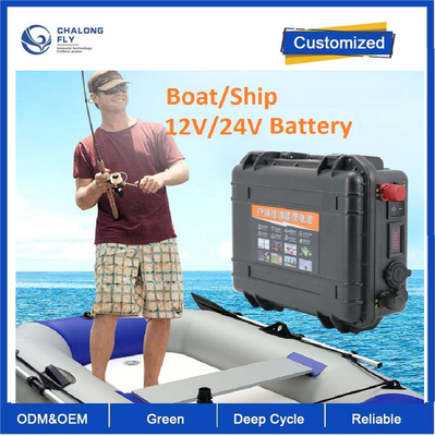 CLF 12V100AH OEM ODM Bateria litowa elektryczny silnik szturmowy łódź kajak 24 wolt 200 amp Bateria napędowa