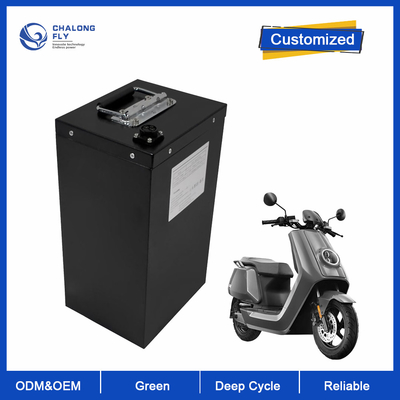 LiFePO4 Litium Battery Customized 60V 72V Li-Ion Electric Motorcycle Battery Pack 300AH 500AH E-Bike/Wheelchair