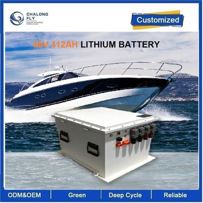 CLF LiFePO4 Lithium Battery OEM ODM 48V 412AH Lithium Ion Lifepo4 Battery Pack dla silnika łodzi morskich