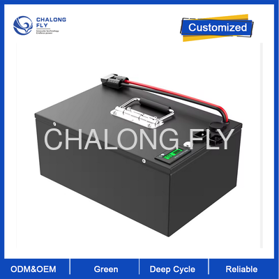 OEM ODM LiFePO4 Battery Pack with IP67 Waterproof Customized Capacity and CAN/RS485 BMS for Agricultural Robots and UGVs