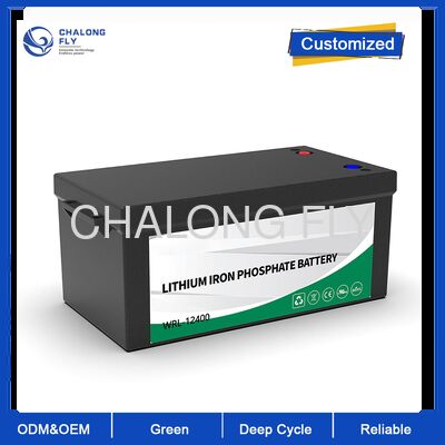 Weran Wysokiej Pojemności 12V 400Ah LiFePO4 Akumulator do Magazynowania Energii Słonecznej, Kamperów, Łodzi, Litowo-jonowy z Certyfikatem UN38.3