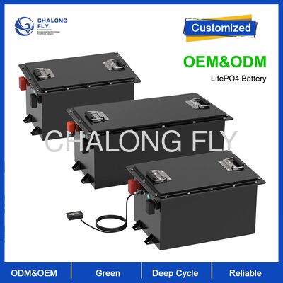 48V 100Ah Bateria do koszyka golfowego LiFePO4 o dużej pojemności z 4000 cyklami i ogniwami klasy A