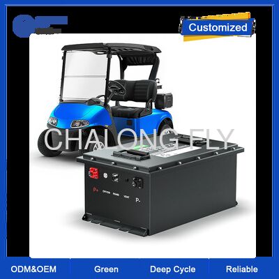 Bateria litowa z Bluetoothem i 4000 cykli LiFePO4 dla elektrycznych wózków golfowych