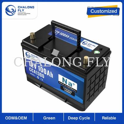 12V 70Ah-100Ah Sodium-Ion RV Starter Battery z wysoką prędkością i do 1300CCA dla Powersports