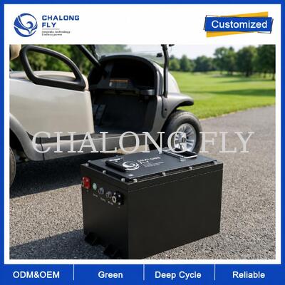 Akumulator do wózka golfowego LiFePO4 36V i 48V 105Ah ze Smart BMS do pojazdów flotowych